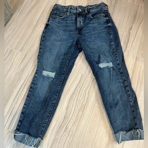 EUC Old Navy High Rise OG Straight Secret Slim Pockets Size 6 Petite 6P